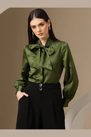 Chemistry Women Satin Formal Shirt