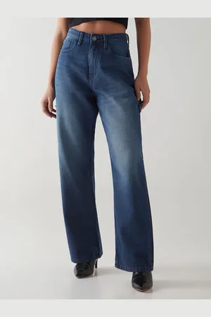 Bewakoof Women Wide Leg High-Rise Jeans