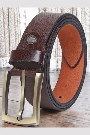 Metronaut Men Leather Tang Belt