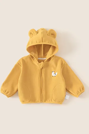 LULU & SKY Girls Crop Sporty Jacket with Embroidered