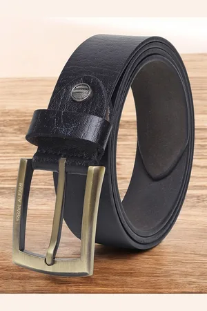 Metronaut Men Leather Formal Belt