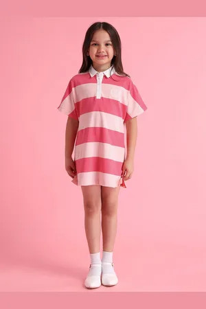 Ralph Lauren GirlsStriped A-Line Dress