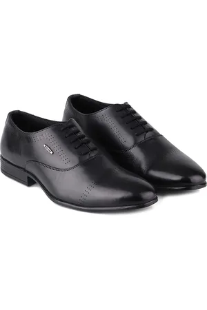 Red Chief Men Round Toe Leather Formal Brogues