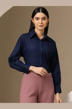 Chemistry Women Pure Cotton Formal Shirt