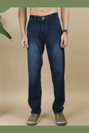 Mast & Harbour Men Comfort Relaxed Fit Light Fade Jeans