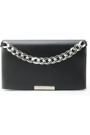Lino Perros Purse Clutch with Link Chain Detail