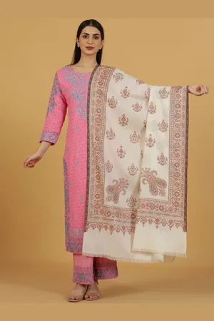 La Vastraa Women Ethnic Motifs Woven Design Shawl