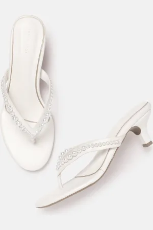 Lino Perros Embellished Kitten Heel