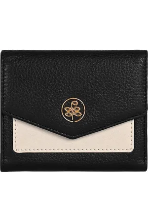 Eske Women Leather Three Fold Wallet