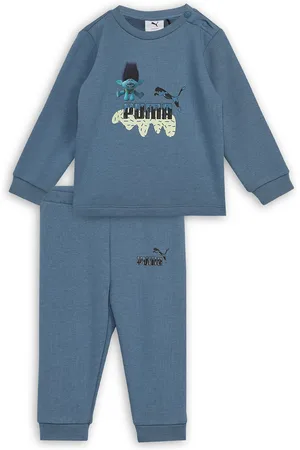 PUMA X Trolls Infants Crew-Neck Top & Joggers Set