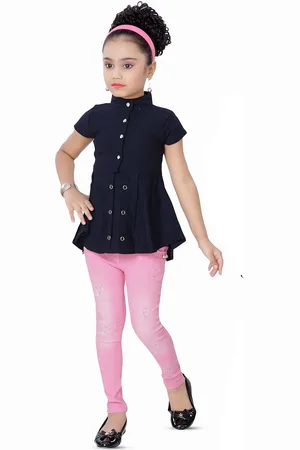 BAESD Girls Top with Leggings