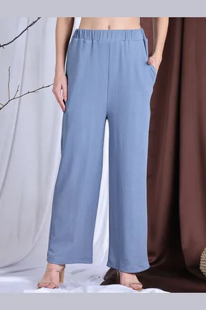 NEUDIS Women Mid-Rise Regular Fit Trousers