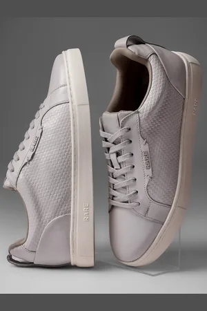 RARE RABBIT Men Rapso Leather Sneakers