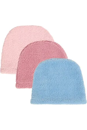 KLOTTHE Men Set Of 3 Woollen Beanie Caps
