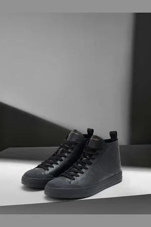 RARE RABBIT Men Sauron Hi Pro Leather High-Top Sneakers