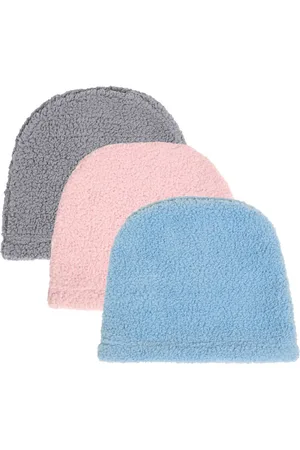 KLOTTHE Pack Of 3 Men Woollen Beanie Caps