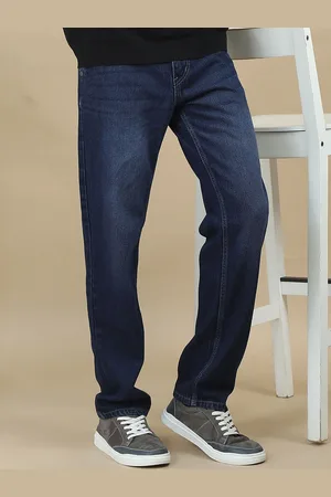 Mast & Harbour Men Comfort Relaxed Fit Light Fade Jeans