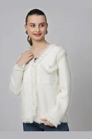Kalini Woollen Single-Breasted Overcoat