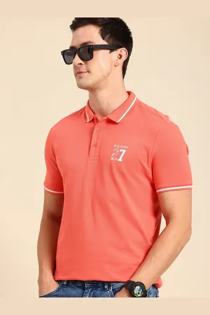 Being Human Polo Collar Pure Cotton T-shirt