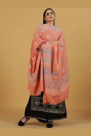 La Vastraa Women Ethnic Motifs Woven Design Shawl