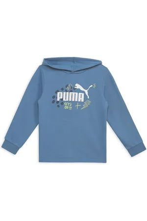 PUMA Kids Printed Cotton Hoodie