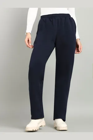 Roadster The Lifestyle Co Women Straight-Fit Mid-Rise Track Pants