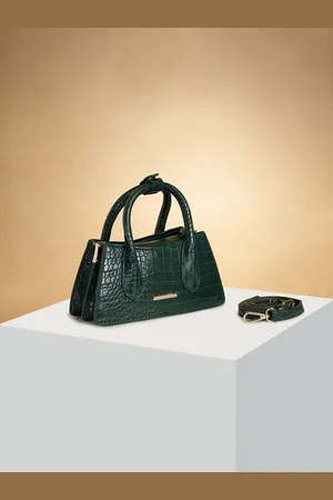 Pantaloons Colourblocked PU Swagger Shoulder Bag with Tasselled