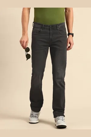 Being Human Men Straight Fit Light Fade Stretchable Jeans