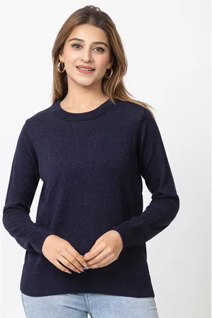 DressBerry Women Round Neck Pullover Sweater