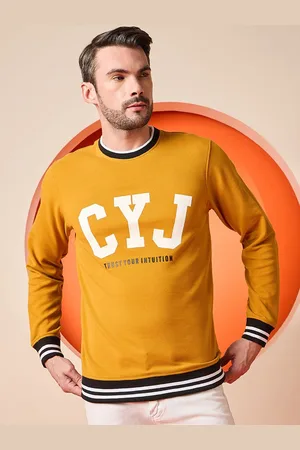 Club York Men Graphic Printed Round Neck Long Sleeves Sweatshirt