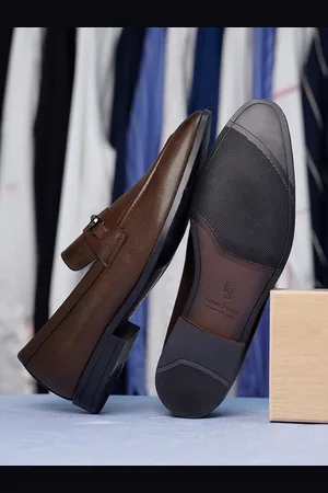 LOUIS STITCH Men Formal Slip On Moccasin Shoes