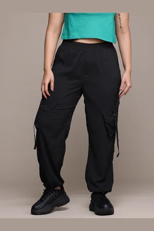 Roadster The Lifestyle Co. Women Plus-Size Jogger Style Trousers