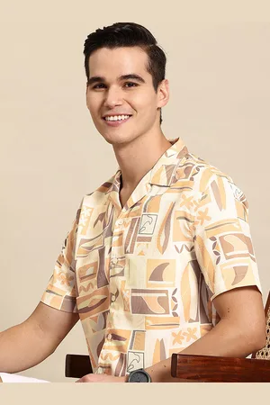Mast & Harbour Printed Short Sleeve Shirt