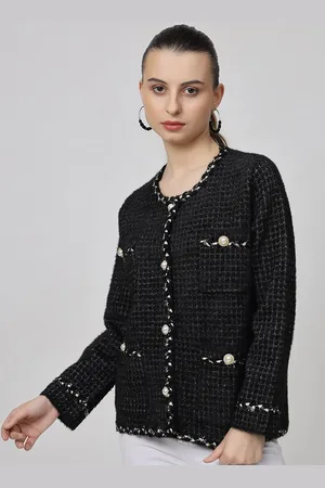 Kalini Woollen Single-Breasted Overcoat