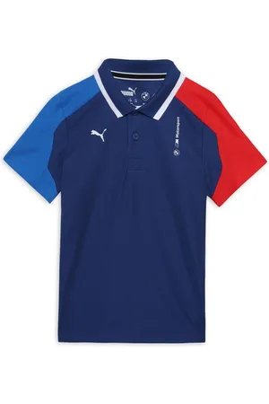 PUMA Kids Polo Collar Applique T-shirt