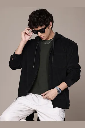 Roadster The Lifestyle Co. Corduroy Relaxed Pure Cotton Shacket