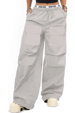 BAESD Girls Relaxed Loose Fit Travel Features Cargo Trouser