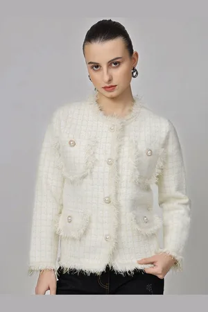 Kalini Woollen Single-Breasted Overcoat