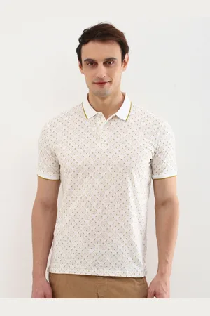 Allen Solly Men Printed Polo Collar T-shirt