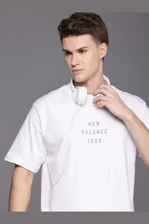 New Balance Pure Cotton Printed Relaxed Fit Sports T-shirt