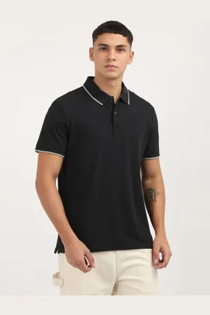 Calvin Klein Men Polo Collar Pockets T-shirt