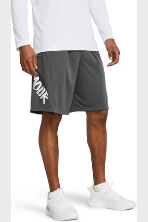 Under Armour Men Tech Wdmk Typography Printed Loose Fit Training Sports Shorts
