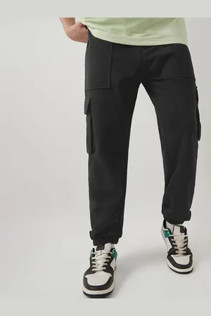 Bewakoof Oversized Mid- Rise Cargo Joggers