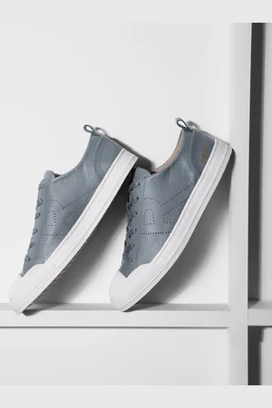 RARE RABBIT Men Sauron Pro Perforations Leather Sneakers