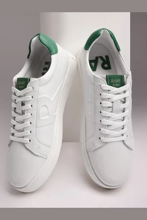 RARE RABBIT Men Odessa Pro Colourblocked Leather Sneakers