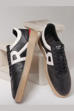 RARE RABBIT Men Dorset Pro Colourblocked Leather Sneakers