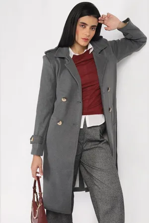 Roadster The Lifestyle Co Double Breasted Over Coat