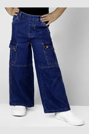 naughty ninos Boys Comfort Fit Flared Cargos Trousers
