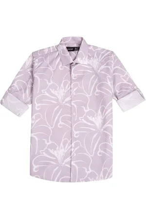 CAVIO Boys Comfort Opaque Printed Casual Shirt