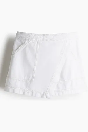 H&M Pure Cotton Denim Skort Skirt